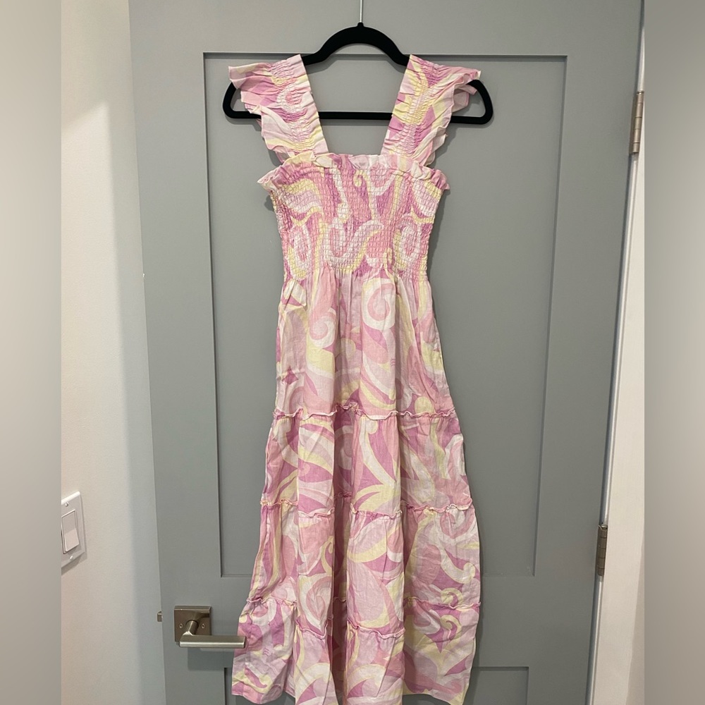 Hill House Ellie Nap Dress - Pink Kaleidoscope